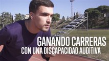 Un atleta sordo profesional nos cuenta cómo es su día a día