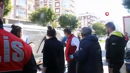 Antalya'da Ambulansla Otomobil Çarpıştı 1 Ölü