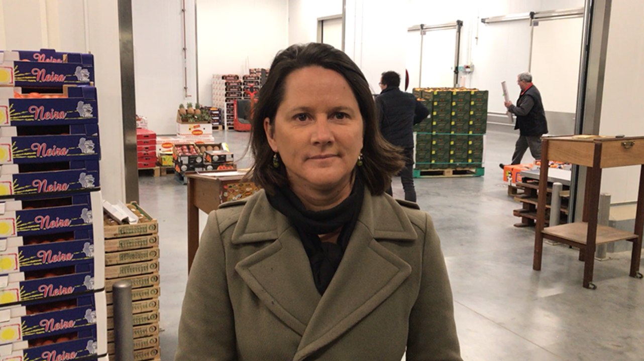 Johanna Rolland, la présidente de  Nantes métropole a visité le nouveau Min