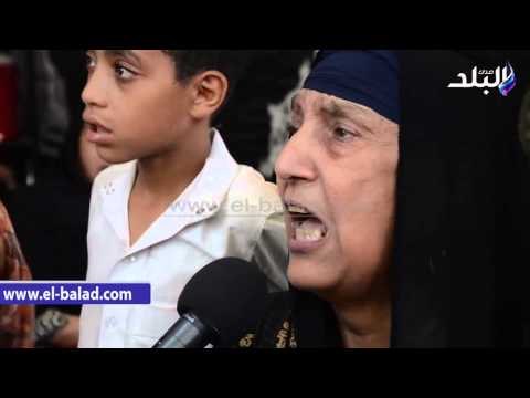 مسنه من متضررى عقار امبابة : عندى الكلى