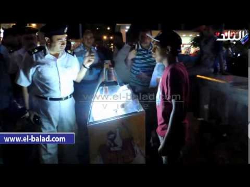 مدير امن مطروح يقود حملة لازالة 80 تعدى على الكهرباء بالكورنيش