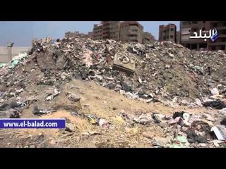 القمامة تحتل مطار إمبابة وسط تجاهل المسئولين