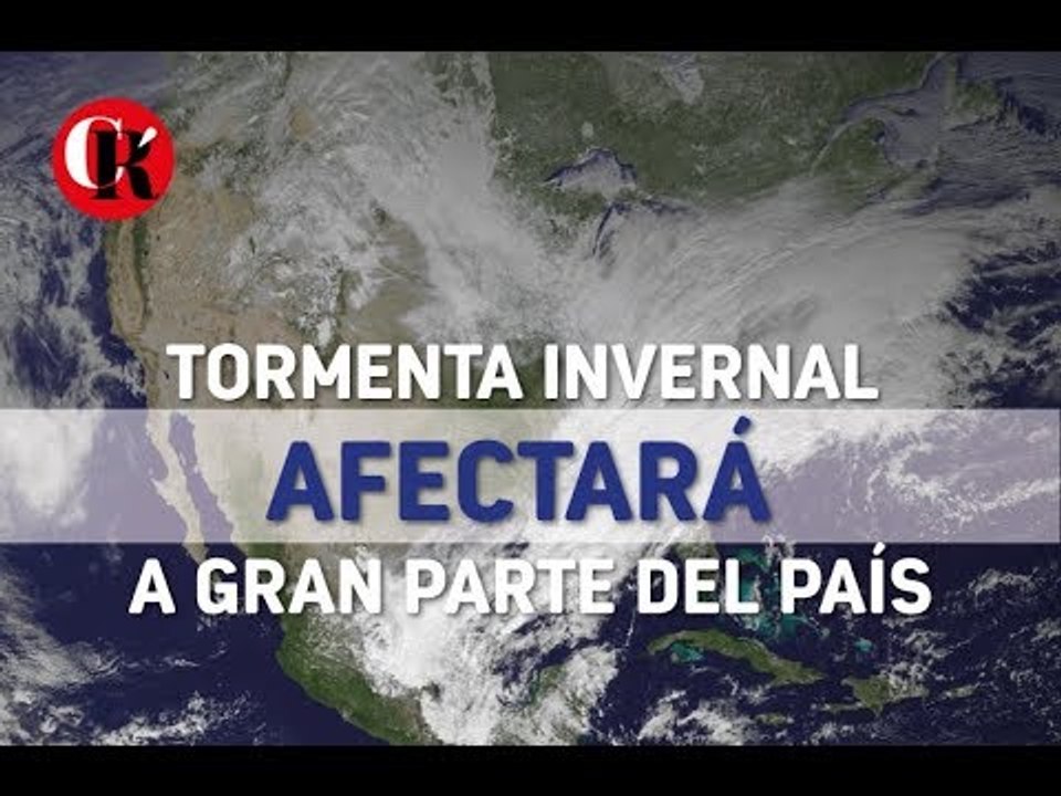 Tercera tormenta invernal.
