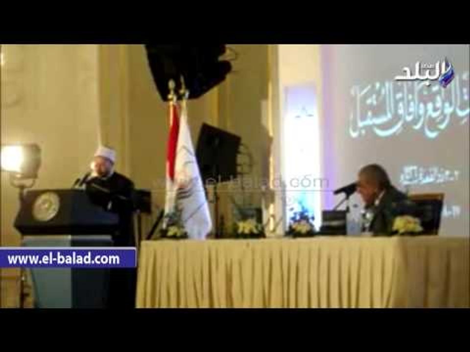 كلمة محلب فى الجلسة الختامية لمؤتمر دار الإفتاء العالمي