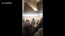 Hozier surprises commuters with impromptu gig in NYC subway