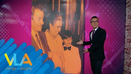 ¡Nuestro querido Sergio nos presentó a sus abuelos en este jueves de TBT! | Venga la Alegría