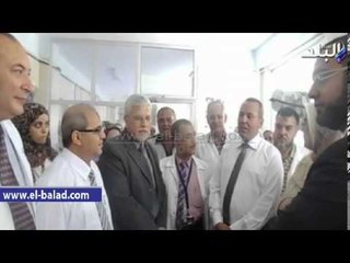 وكيل الصحة بالدقهلية يفتتح وحدة الحضانات الجديدة بمستشفى العام القديم