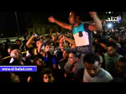 المواطنون عقب استهداف مقر الأمن الوطنى الشعب والجيش والشرطة يد واحدة