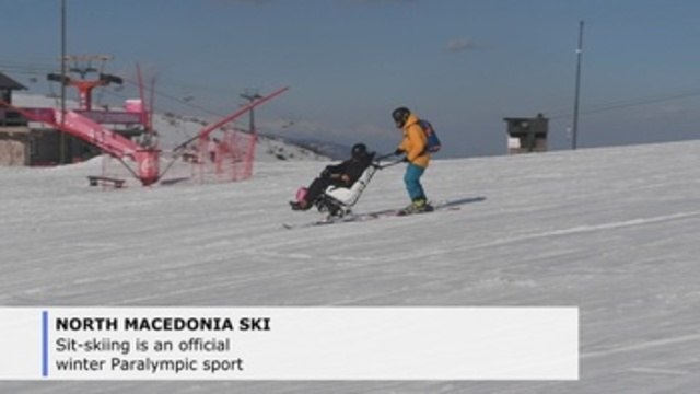 North Macedonia opens skiing world to people with disabilities