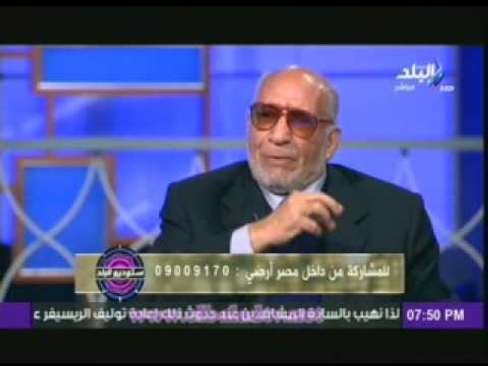 الخضيرى للرئيس مرسى: لو حققت ذلك سيرضى عنك الشعب كله !