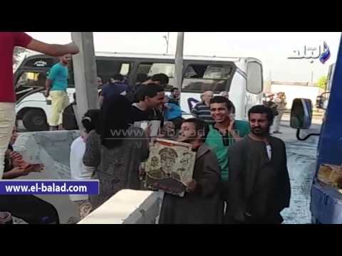 مواطن يهتف بنحبك يا سيسى أمام انفجار الأمن الوطنى بشبرا الخيمة