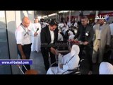 سفر الفوج الأول لحجاج القرعة من مطار برج العرب