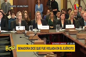 Senadora denuncia que fue violada cuando servía en la Fuerza Aérea de EEUU