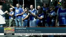Docentes argentinos van a paro nuevamente en exigencia de paritarias