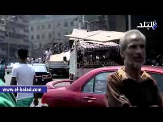 حملة موسعة لرفع الإشغالات بميدان العتبة