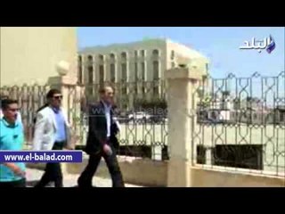 شاهد .. خروج "عز "و"عسل " من المحكمة بعد تأجيل محاكمتهما  فى قضية تراخيص الحديد