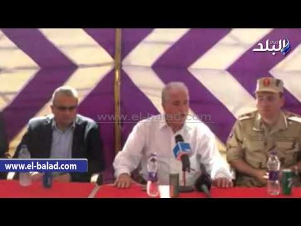 وزير البحث العلمي ومحافظ جنوب سيناء يفتتحان محطة تحلية مياه بسهل القاع