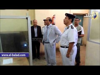 مدير الأمن يتابع آثار زلزال مطروح