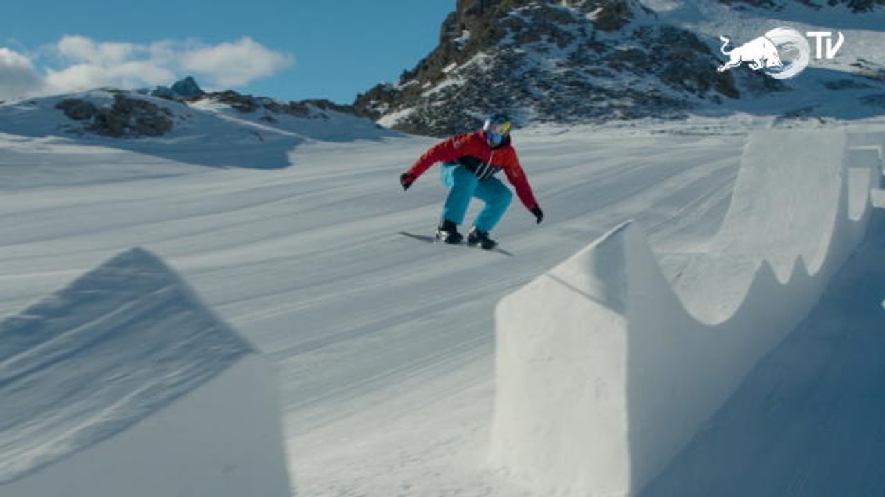 Snowboard - Pierre Vaultier fait le buzz à Serre Chevalier