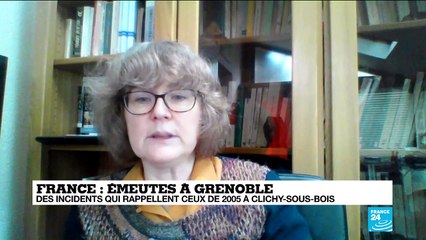 Grenoble - des incidents qui rappellent Clichy-sou  s-Bois en 2005 - Analyse de Maryse Bresson
