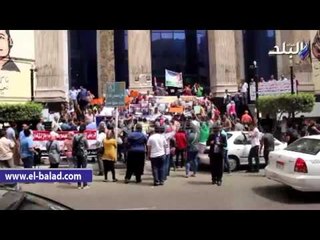 بدء مظاهرة حاشدة أمام نقابة الصحفيين للمطالبة بإقالة الرافعي وتغيير منظومة التعليم