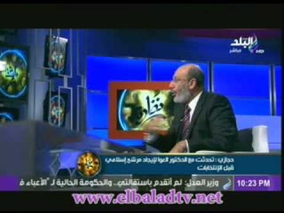 صفوت حجازى: وقت ان تستقر مصر سوف اعود" شيخ"