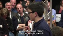 Grand débat: Macron interpellé par des enfants sur l'écologie