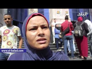 وقفة لطلاب الثانوية العامة أمام "الصحفيين" لتغيير منظومة التعليم
