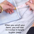 Denim DIY: How To Unhem Your Jeans