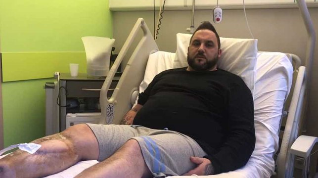 Frameries : Calogero, victime d’un accident en 2015, est hospitalisé