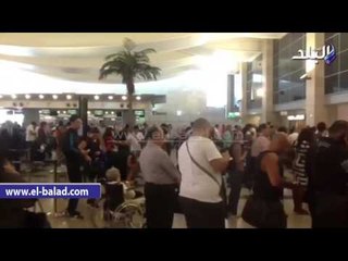 استمرار الارتباك والزحام بمطار القاهرة بسبب الجوازات