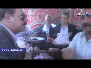 محافظ الفيوم يأمر بالقبض علي جزار تلاعب بأسعار اللحوم