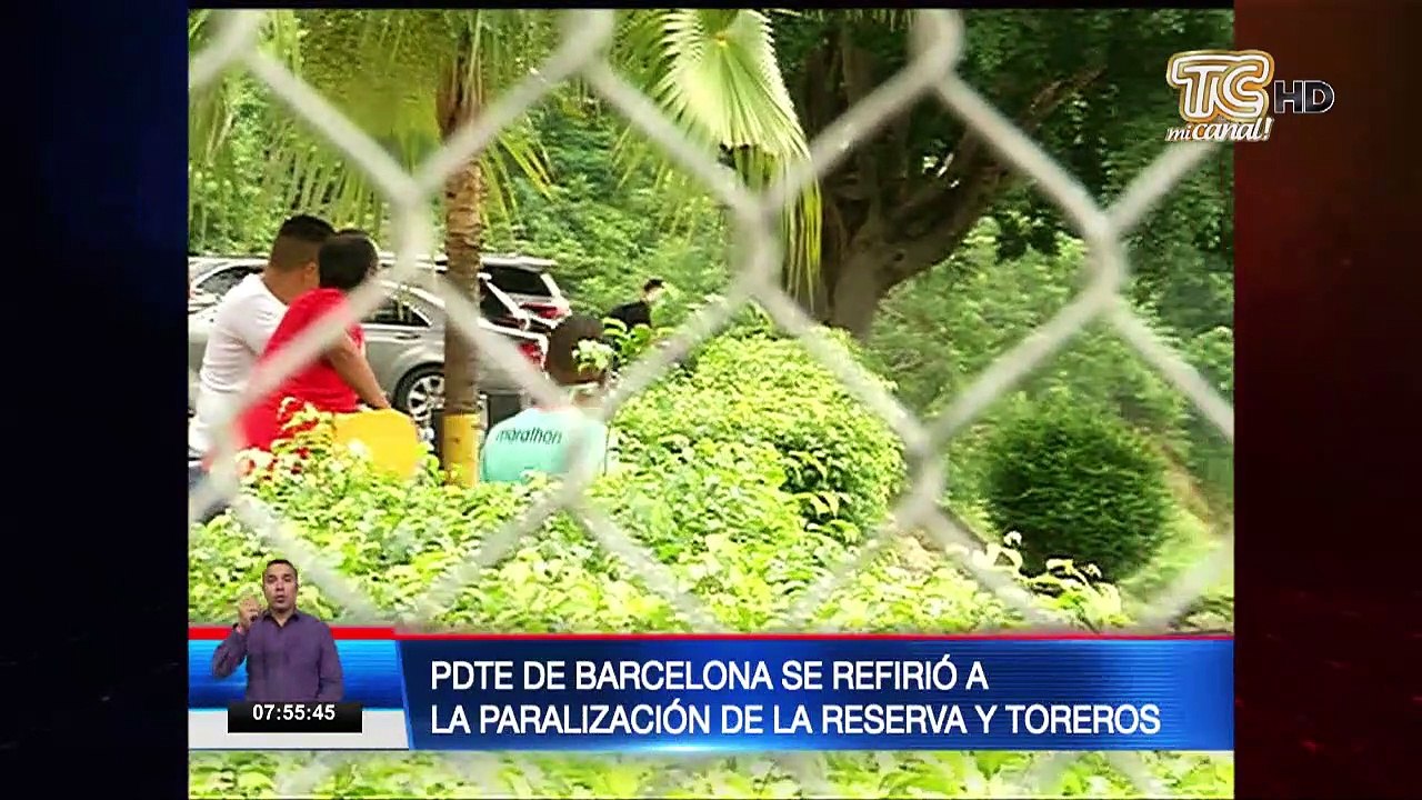 Presidente de Barcelona habló del incidente entre directivos
