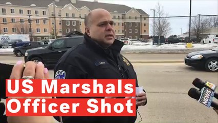 Скачать видео: Rockford Illinois Active Shooter: Armed Suspect On Loose After Reportedly Shooting U.S. Marshal