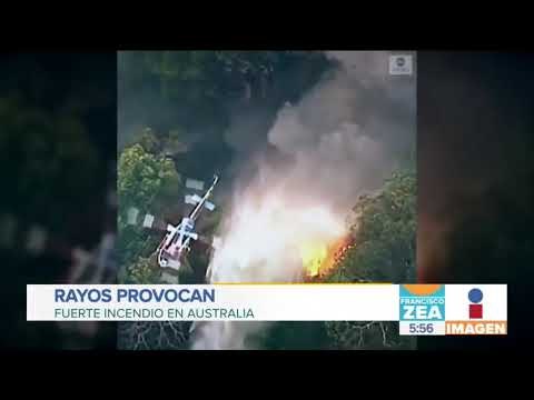 Incendio forestal arrasa con parte de Australia | Noticias con Francisco Zea