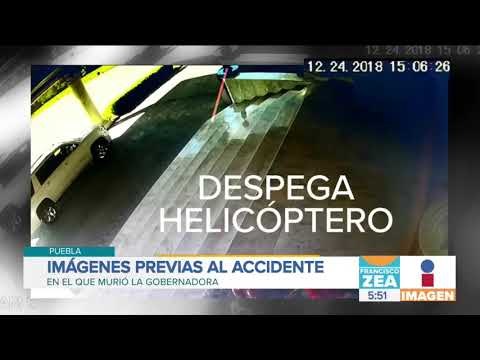 Imágenes previas al accidente donde murió la gobernadora de puebla | Noticias con Francisco Zea