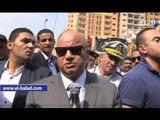 مدير أمن القاهرة يقود أكبر حملة إزالة وتسكين 3 آلاف بائع متجول في حلوان