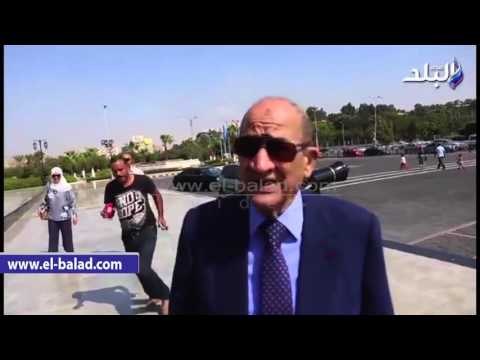 علي السمان يضع إكليل زهور على قبر الجندي المجهول بالنصب التذكاري لشهداء أكتوبر