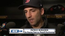 Patrice Bergeron On Bruins Approach To Rest vs. Playoffs Down The Stretch
