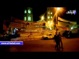 اللافتات الانتخابات تحجب إشارات المرور عن السيارات بقنا