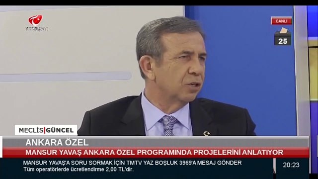 Mansur Yavaş / Türkiyem TV / 6 Mart 2019