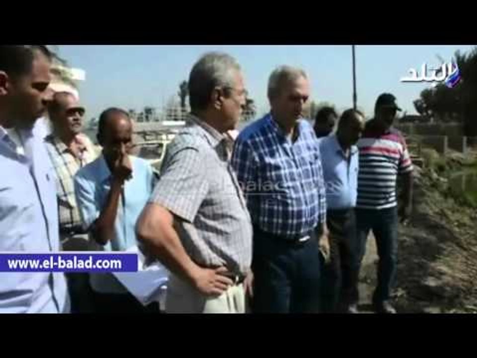 #صدى_البلد | محافظ المنيا يتفقد محطة الصرف الصحي بقرية تلا