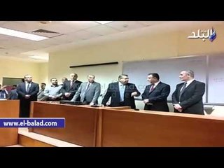 #صدى_البلد | جولة وزير التعليم العالى بكلية الحاسبات والمعلومات ببنها