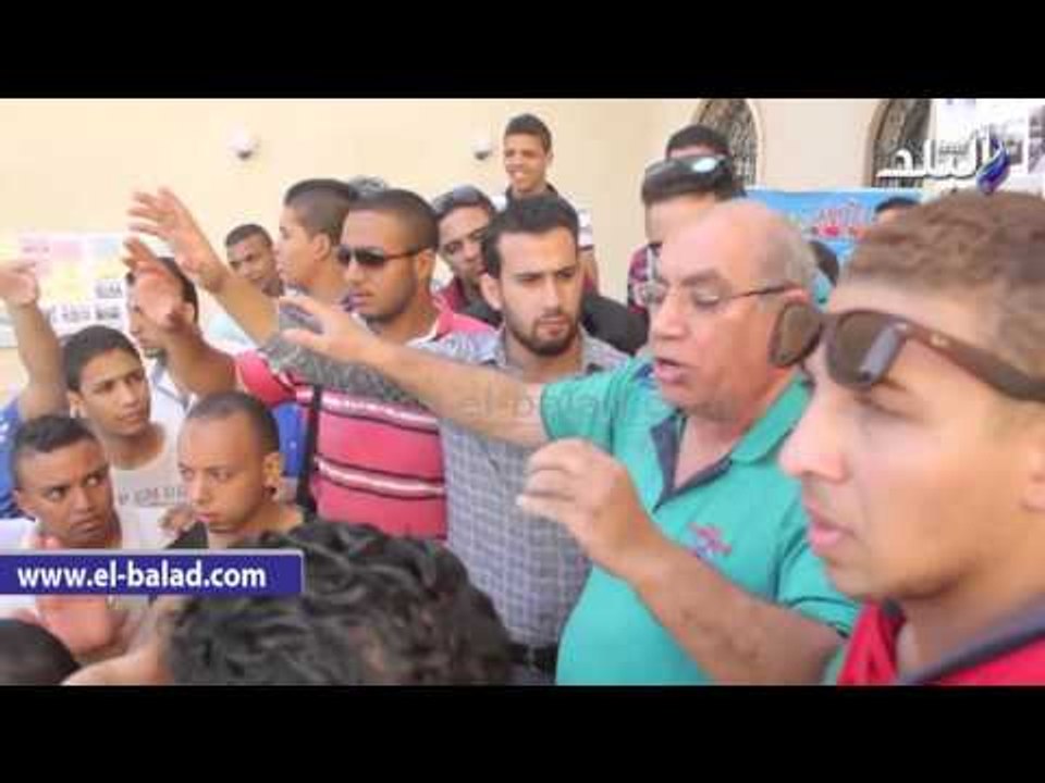 #صدى_البلد |وقفة احتجاجية لطلاب المعهد العالي للهندسة لعدم قبولهم بالنقابة