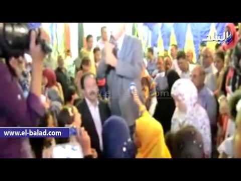 #صدى_البلد | إحتفالية حاشدة لـ جمال ادم الفائز بالمقعد الفردي بالخارجة