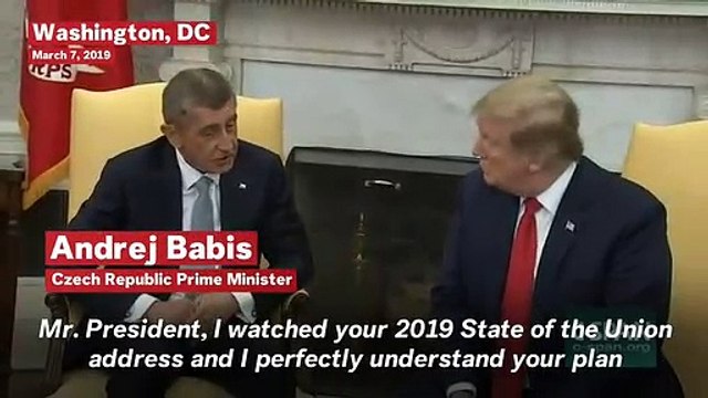 Czech Prime Minister Andrej Babis Praises Trump's 'Make America Great Again' Plan