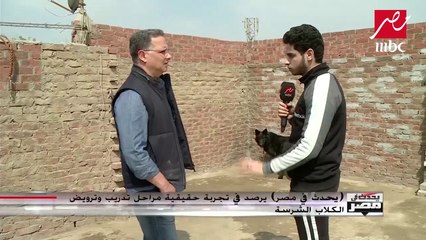 مربي كلاب ليحدث في مصر الحركتين دول معناهم إن الكلب بيرحب بيك  وعاوز يلعب معاك .mp4