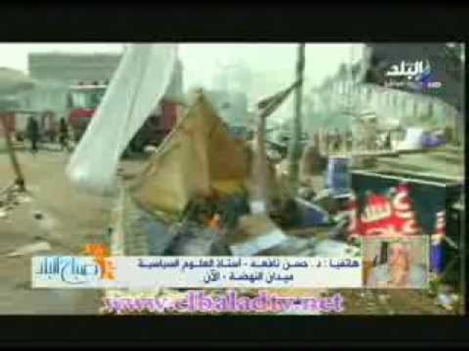 حسن نافعة: الاخوان رفضوا كل المبادرات لذلك كان يجب فض الاعتصام بالقوة