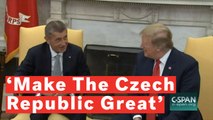 Czech Prime Minister Andrej Babis Praises Trump's 'Make America Great Again' Plan