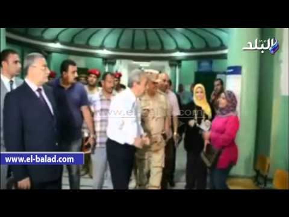 #صدى البلد | محافظ المنيا يتفقد عدد من اللجان ا...